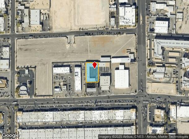  3894 Spring Mountain Rd, Las Vegas, NV Parcel Map