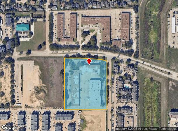 19407 Park Row Dr, Houston, TX Parcel Map