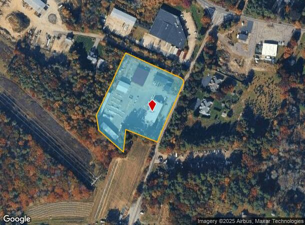 91 Franklin St, Hanson, MA Parcel Map