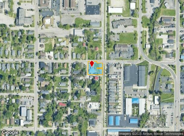  315 W Dodds St, Bloomington, IN Parcel Map