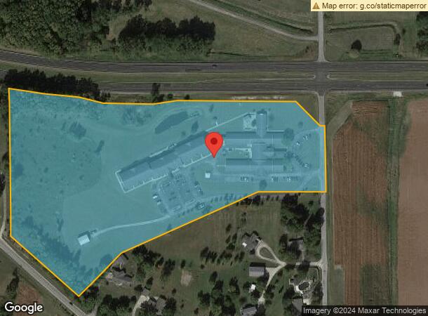  411 N Wolf Rd, Columbia City, IN Parcel Map