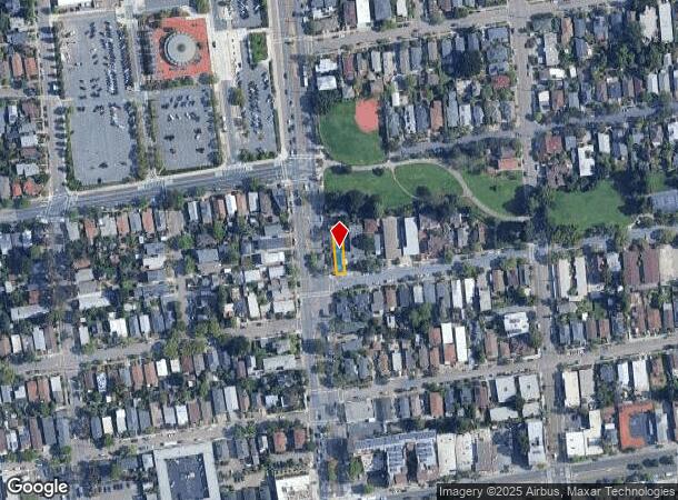 1813 Sacramento St, Berkeley, CA Parcel Map