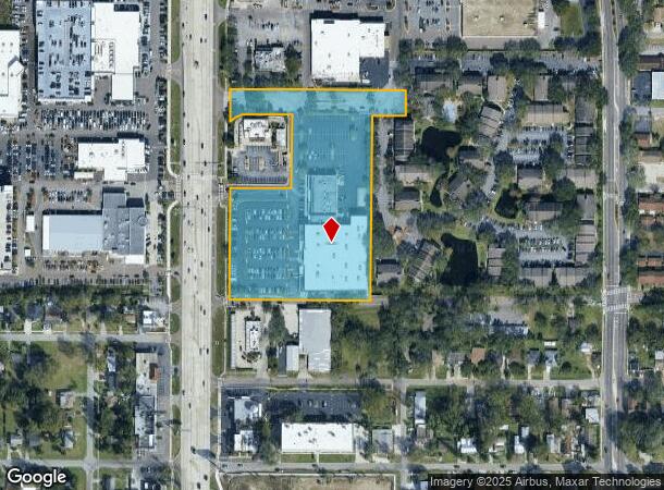  2525 N Dale Mabry Hwy, Tampa, FL Parcel Map