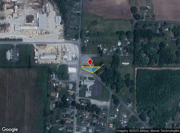 7485 Main St, Willards, MD Parcel Map