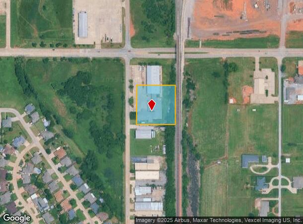  2620 Pole Rd, Moore, OK Parcel Map