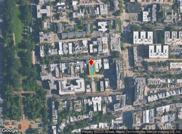  1424 Chapin St Nw, Washington, DC Parcel Map