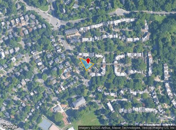  1605 Foxhall Rd Nw, Washington, DC Parcel Map