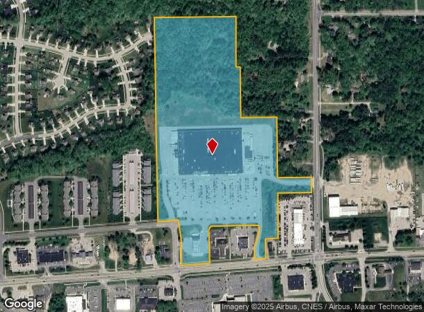 11901 Fulton St E, Lowell, MI Parcel Map