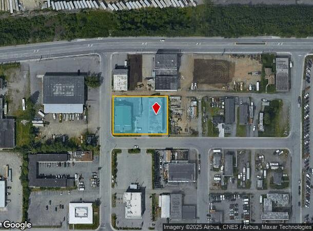  1905 E 4Th Ave, Anchorage, AK Parcel Map