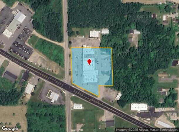  725 S Loxley Rd, Houghton Lake, MI Parcel Map