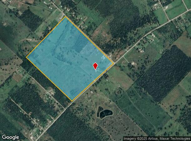  809 County Road 809 Rd, Brazoria, TX Parcel Map