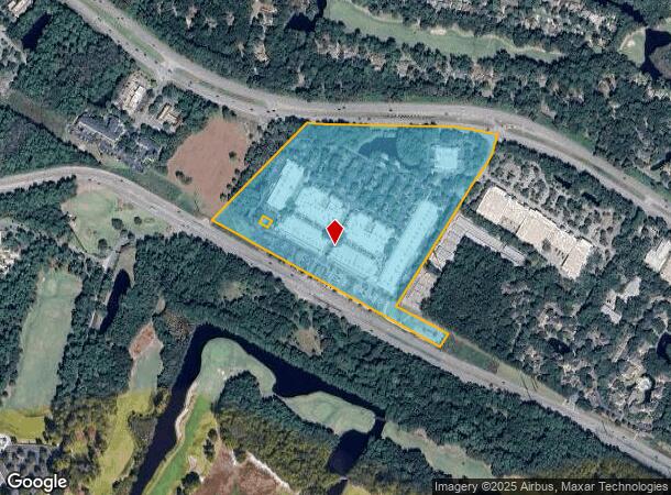 1414 Fording Island Rd, Bluffton, SC Parcel Map