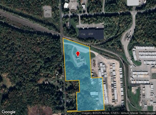  8280 Sixty Rd, Baldwinsville, NY Parcel Map