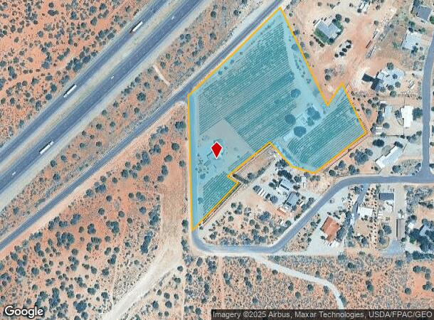 1304 N Main St, Leeds, UT Parcel Map