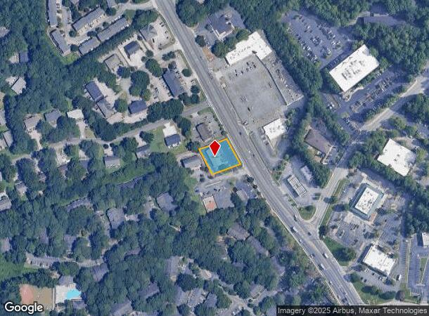  3459 Holcomb Bridge Rd, Peachtree Corners, GA Parcel Map