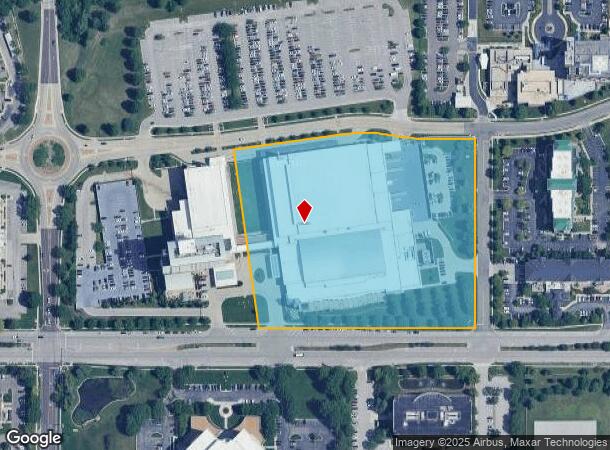  6000 College Blvd, Leawood, KS Parcel Map