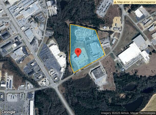  142 Benjamin H Hill Dr Se, Fitzgerald, GA Parcel Map