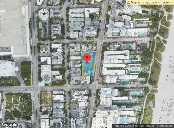  1756 Collins Ave, Miami Beach, FL Parcel Map