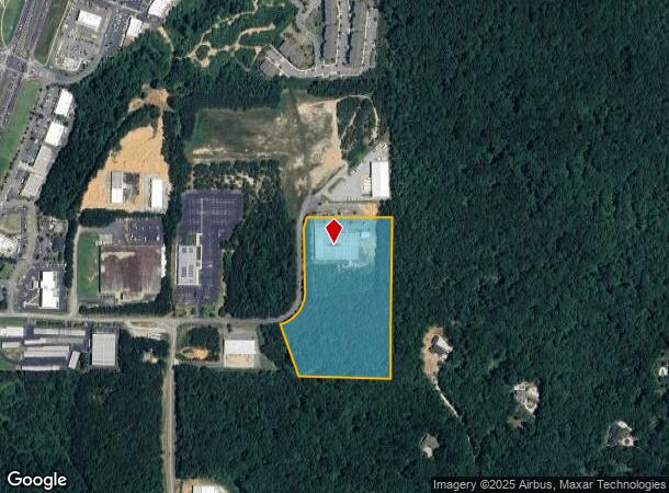  268 Successful Way, Dawsonville, GA Parcel Map