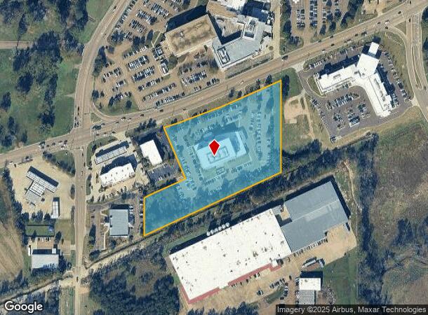  2550 Flowood Dr, Flowood, MS Parcel Map