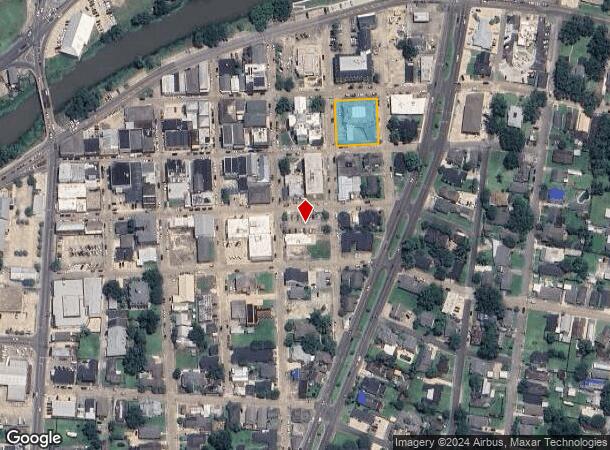  203 W 2Nd St, Thibodaux, LA Parcel Map