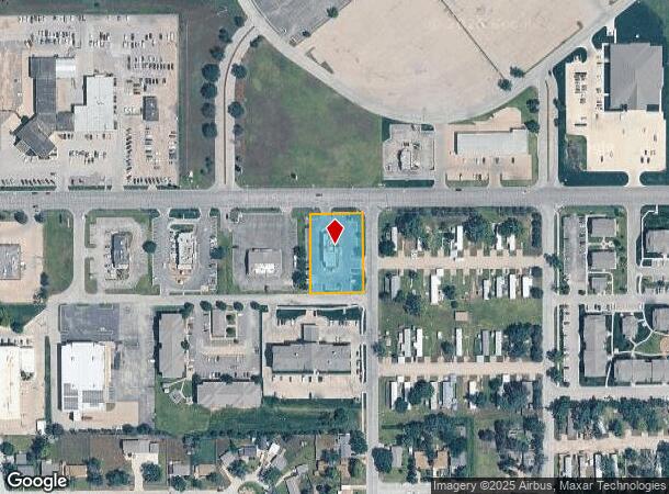 1423 E 11Th Ave, Hutchinson, KS Parcel Map