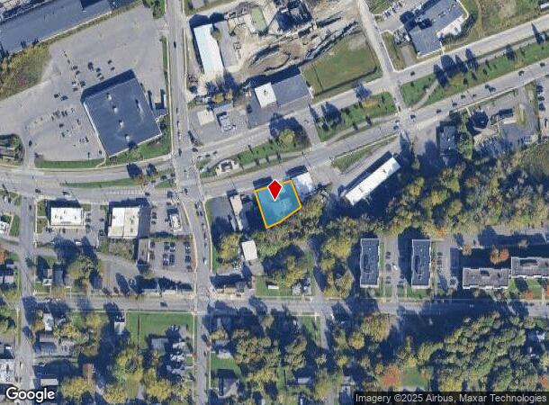  1720 Erie Blvd E, Syracuse, NY Parcel Map
