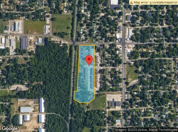  1023 College Dr, Texarkana, TX Parcel Map