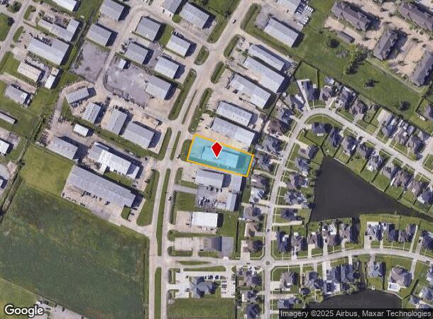  577 S Hollywood Rd, Houma, LA Parcel Map
