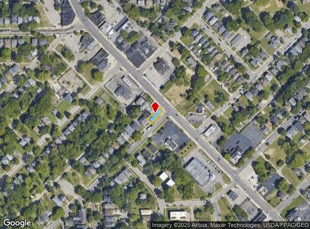  1823 N Main St, Dayton, OH Parcel Map