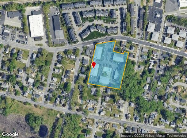  1982 Middlesex St, Lowell, MA Parcel Map