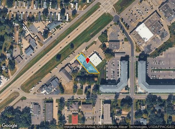 9097 S Highway Dr, Circle Pines, MN Parcel Map