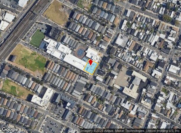  195 Mcwhorter St, Newark, NJ Parcel Map