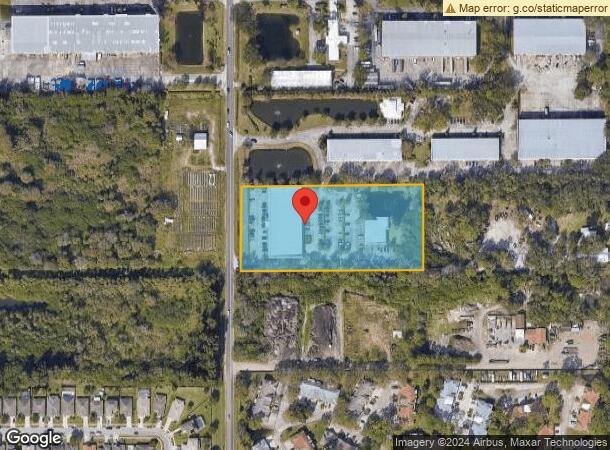  1045 S John Rodes Blvd, West Melbourne, FL Parcel Map