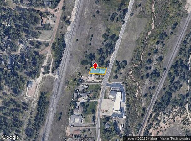 9375 Spruce Mountain Rd, Larkspur, CO Parcel Map