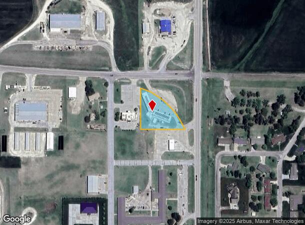  933 N 1St St, Osborne, KS Parcel Map