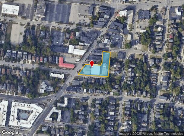  2706 Woodburn Ave, Cincinnati, OH Parcel Map