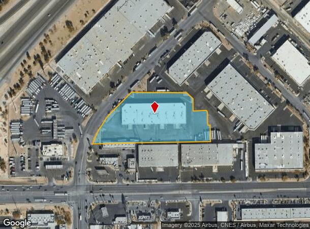  4420 Mitchell St, North Las Vegas, NV Parcel Map