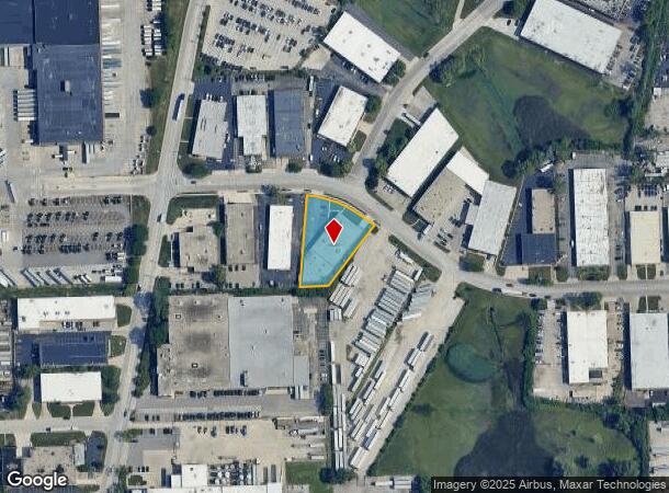 1229 W Capitol Dr, Addison, IL Parcel Map