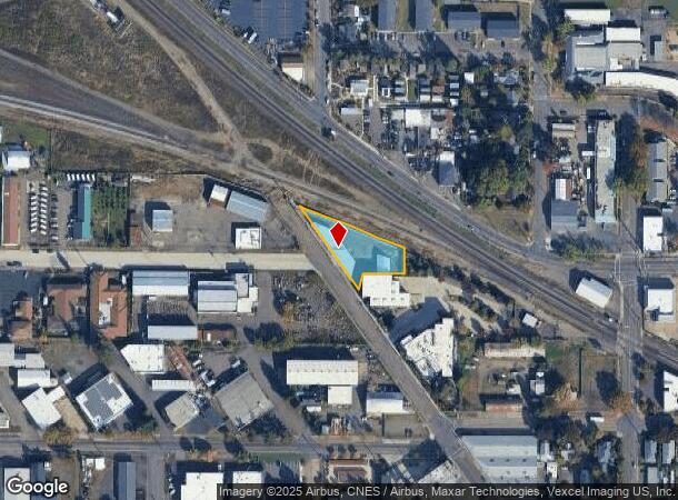  101 Blair Blvd, Eugene, OR Parcel Map