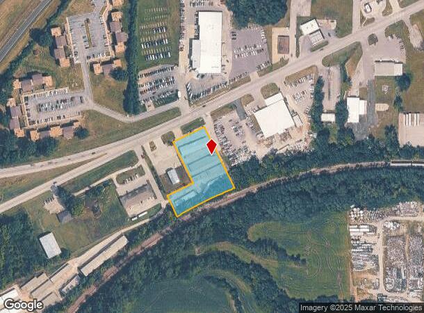 1917 W Jesse James Rd, Excelsior Springs, MO Parcel Map