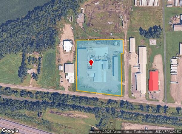 1550 Railroad Ave, Albany, MN Parcel Map