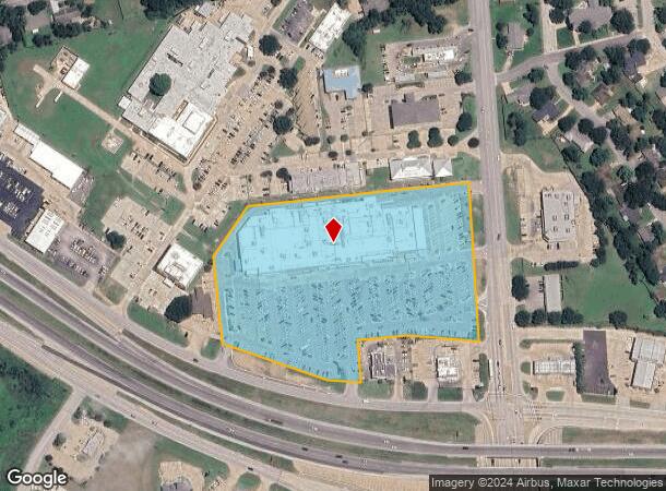  2508 S Day St, Brenham, TX Parcel Map