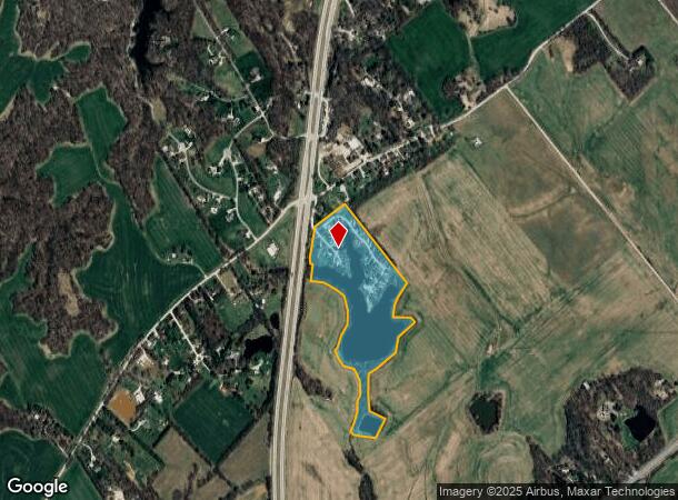 3592 N Thunderhill Dr, Vincennes, IN Parcel Map