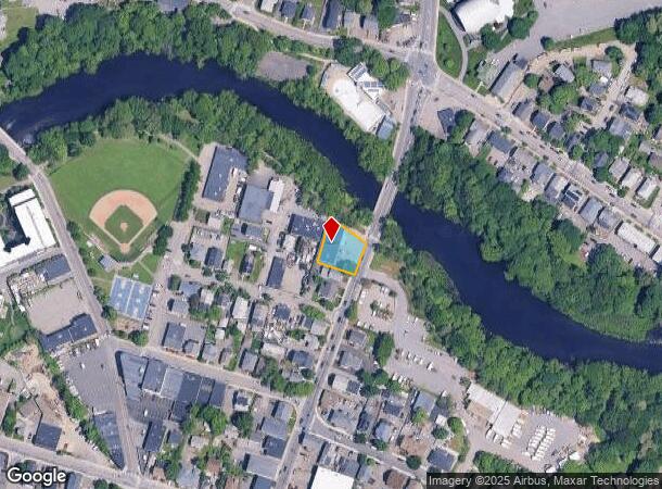 151 Newton St, Waltham, MA Parcel Map