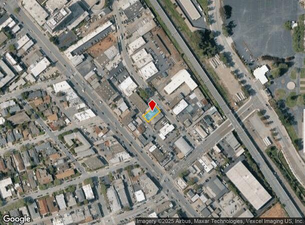  2300 Palm Ave, San Mateo, CA Parcel Map