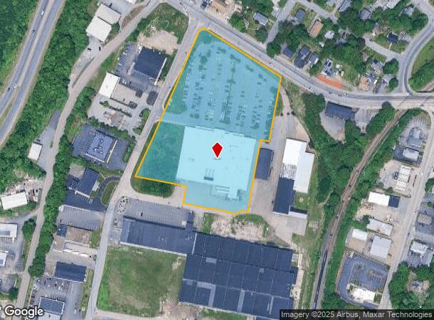 72 Pullman St, Worcester, MA Parcel Map