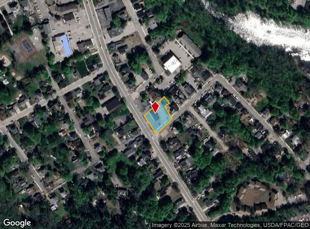 514 Main St, Springvale, ME Parcel Map