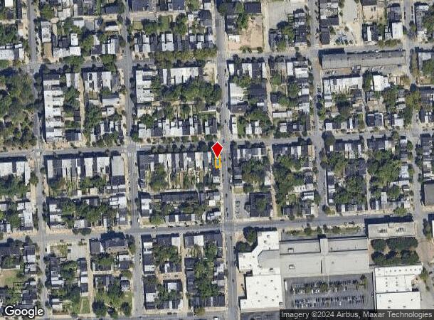  1301 W Lombard St, Baltimore, MD Parcel Map