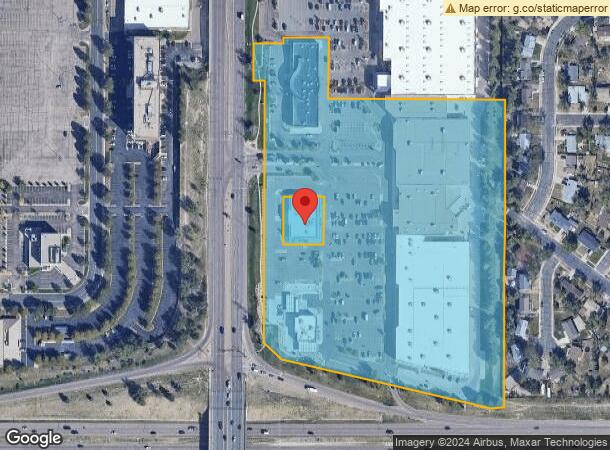  505 N Academy Blvd, Colorado Springs, CO Parcel Map